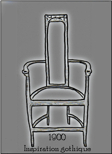 Chaise Art Nouveau